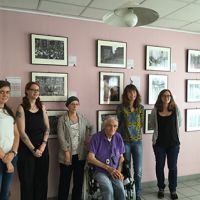 L'exposition à la maison de retraite La Louvière